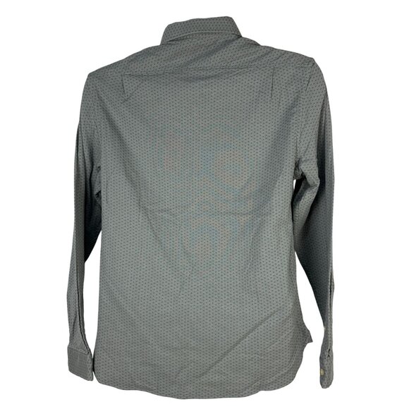 Jachs New York Mens Classic Fit Grey Button-Up Shirt Size Small - Picture 7 of 7